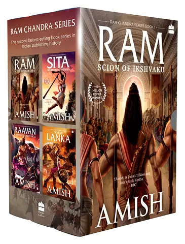 Ram Chandra Series (Box Set) by Amish - Ram, Sita, Raavan, War of Lanka