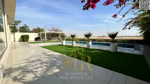 Luxury villa in Al Zorah, Ajman | An exceptional address for a life combining luxury, tranquility, and sophistication with a swimming pool. Price incl