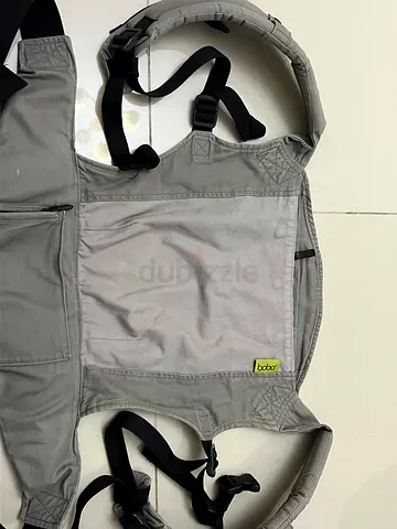 Boba Ergonomic Baby Carrier (Soft Structured) - Light Grey, Gently Used
