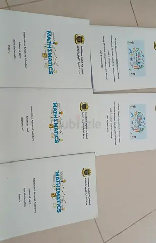 Pearson Edexcel International A Level Textbooks for Mathematics and Chemistry