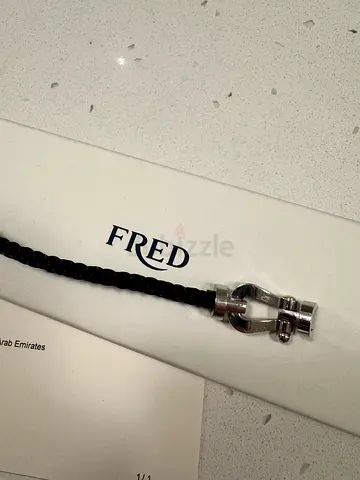 FRED Force 10 Large – 18K White Gold – 2 Cables – Full Set
