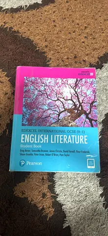 Edexcel International GCSE (9-1) English Literature Student Book