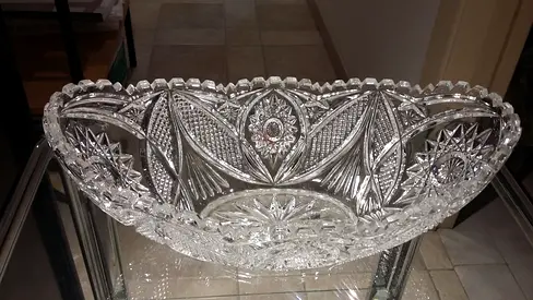crystal bowl