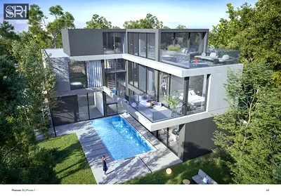4 bedroom villa for sale in Azizi project, large area