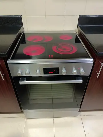 Bosch Stainless steel electric ceramic hob oven - 60cm, good condition