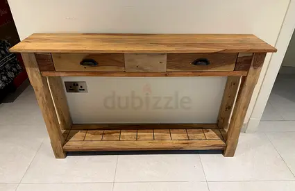 Marina Home Solid Wood Console table 135 cm