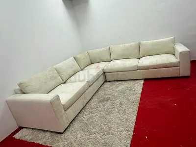 Perfect condition pottery barn beige color sofa