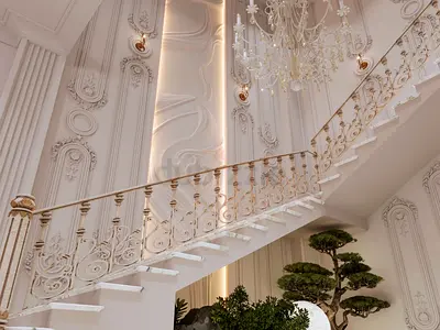 Grand Elegance | Classic Staircase — Dubai