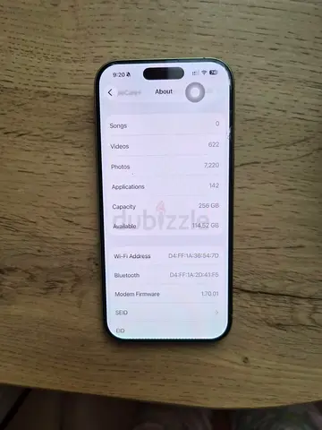 iPhone 17 256GB - Good Working Condition
