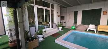 Villa for sale in Al Salama, Umm Al Quwain, 5000 sq ft, 3 master bedrooms, large swimming pool, pric