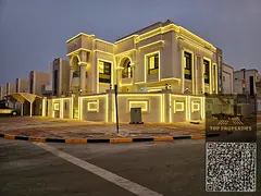 Villa for Sale in Al zahia– Ajman | 6 Master Bedrooms with Majlis and Living Room in Prime Locatio