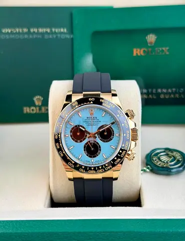 Rolex Cosmograph Daytona ‘Turquoise Blue Dial’ 1:1 Clone Watch For Men With Box and Card