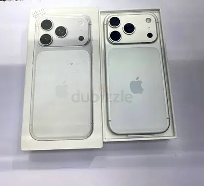 iPhone 17 Pro Physical Dual Sim (No eSim) 256GB Silver. Used once