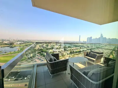 2 Parkings| Lake and Emirates Hills View|Furnished