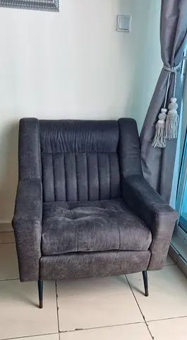 THE ONE Alcantara Modern Accent Chair