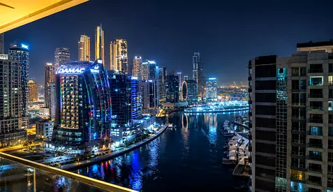 Spacious 2BR | Vacant | Waves Tower | Business Bay