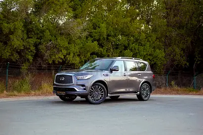 INFINITI QX80 GREY GCC SPECS