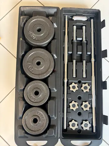 Weights (Dumbell & Barbell)