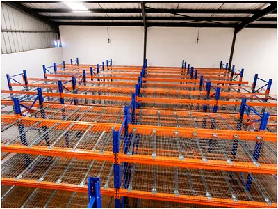BOLT FREE RACKING, SHELVING, PALLET RACKING