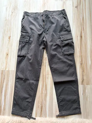 Brown cargo trousers / pants - men's casual size (please check measurements)