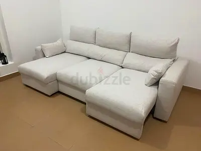 Selling IKEA eskelstuna L sahpe sofa bed with storage