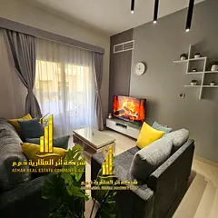 ✨ Luxury apartment for monthly rent, one bedroom and a hall with an open view, fully furnished wit