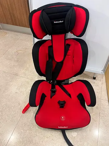 Kindcomfort Child Car Seat – Red & Black – Excellent Condition
