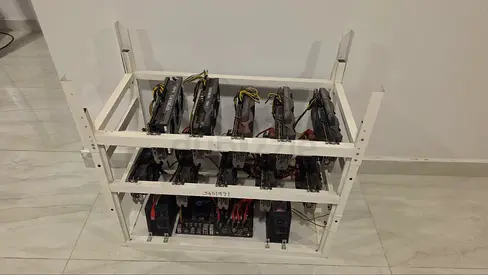 NVIDIA 3080 GPU Mining Rig with 10 GPUs