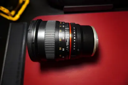 Rokinon / Samyang MF 50mm f/1.4 For Sony E and FE Mount