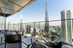 Burj View | Partial Fountain View| Luxury Upgraded
