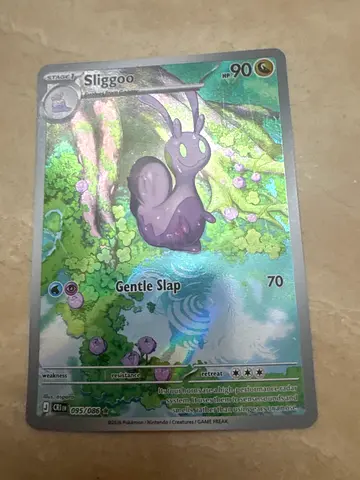 Pokemon TCG - Sliggoo Holo Rare Card (Good Condition)