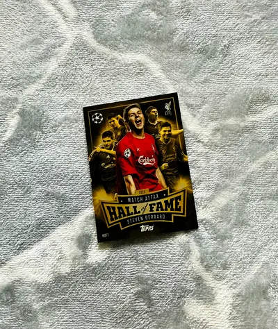 Topps Match Attax 2025/26 Mega Lot - Steven Gerrard HOF + 7x 100 Clubs (Pedri, alex Arnold, Dembele.