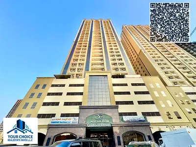 شقة مفروشة بالكامل للإيجار (غرفتا نوم) - 42 ألف درهم - برج "جولدكريست دريم A" في مدينة الإمارات، عجمان، الإمارات العربية المتحدة.