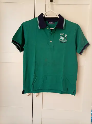 GEOX Green boys' polo shirt - size approx 10-12 yrs, casual wear