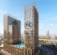 New Launch | 2 Mins Walk to Metro | 5 Mins to Downtown | High Floor | Creek & Burj View