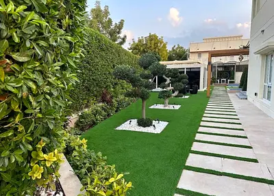 Artificial Grass with Steppings
