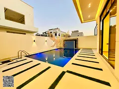 Luxury Villa for Sale in Al Helio 2, Ajman | 5 Master Bedrooms | Full Stone Façade | Freehold