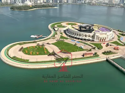 باركن مجانا | غرفتين وصالة | بلكونة | إطلالة بحرية | غرفة غسيل | صيانة مجانية | أمن 24 ساعة | سداد مرن | 6 شيكات | صف أول كورنيش المجاز