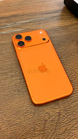 iPhone 17 Pro Max 256GB, Cosmic Orange Color