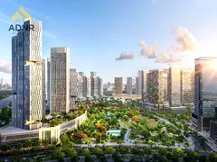 Furnished Studio | Azizi Milan 18 | Canal & Park Views