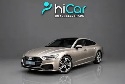 AED 2,107 P.M • 0% Downpayment •  Audi A7 45 TFSI S-Line • 1 Year Warranty