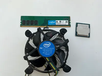 I5 6500,ddr4 8gb,CPU cooler