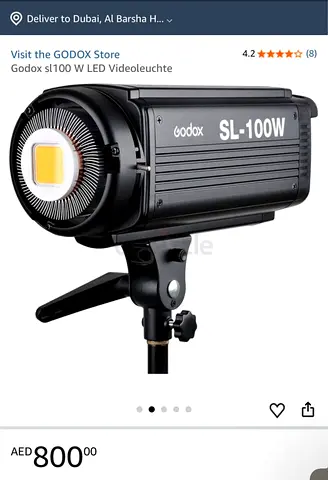 Studio Lighting Package: Godox SL-100W + Jinbei EF-200 LED V (Great Deal)
