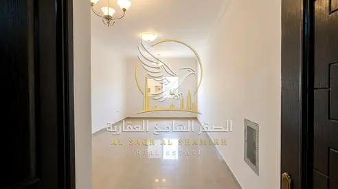 Two bedroom apartment with a living room for annual rent in Al Qulayaa Sharjah Spacious area central air conditioning central gas