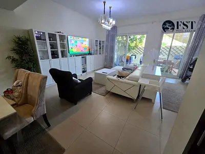 Furnished 3BR Villa | Garden View | Warsan Village D