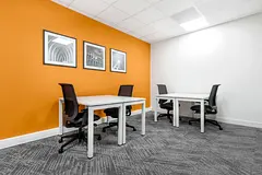 Fully furnished office space for rent in AJMAN, Corniche Sharjah for 3 persons with everything taken