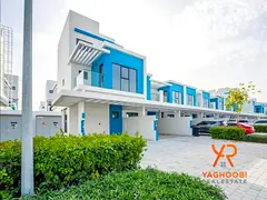 Corner 5BR Townhouse | Santorini DAMAC Lagoons | Lagoon Community Views | Unfurnished
