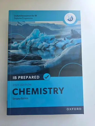 IB Prepared Chemistry 2023 Edition Oxford Sergey Bylikin