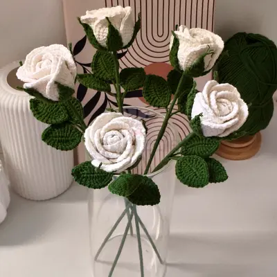 Handmade Crochet Rose's