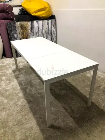 Dining Table with white 4-chairs